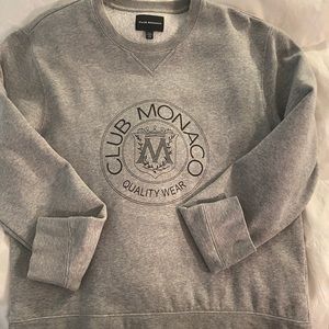 Club Monaco crest sweatshirt Large
